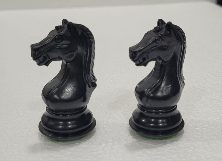 Limited Edition Anjan and Ebony Royal Chessmen Luxury Professional Chess Set - My Chess Sets