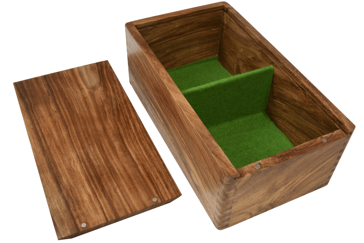 Tournament Wooden Chess Storage Box - 4.5″ King My Chess Sets