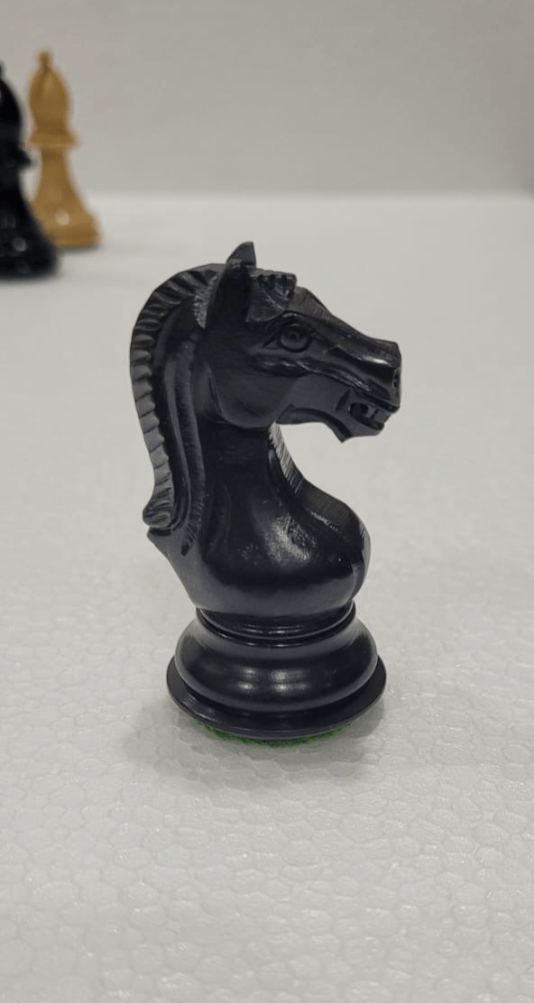 Limited Edition Anjan and Ebony Royal Chessmen Luxury Professional Chess Set - My Chess Sets