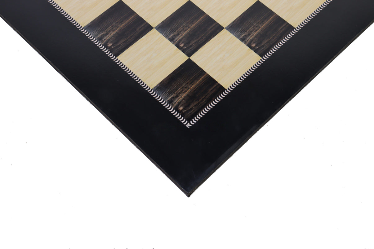 Emperor Series 4.25” Wooden Chess Pieces Set with 19” Wooden Laminated Chess Board My Chess Sets
