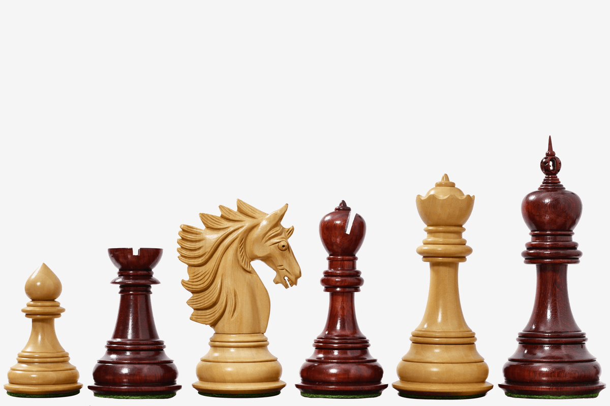 SHER-E-PUNJAB 4.6” King Luxury Triple Weighted Chess Set My Chess Sets