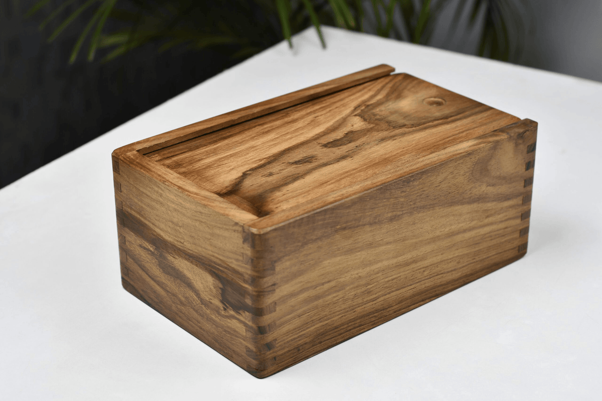 Tournament Wooden Chess Storage Box - 4.5″ King My Chess Sets