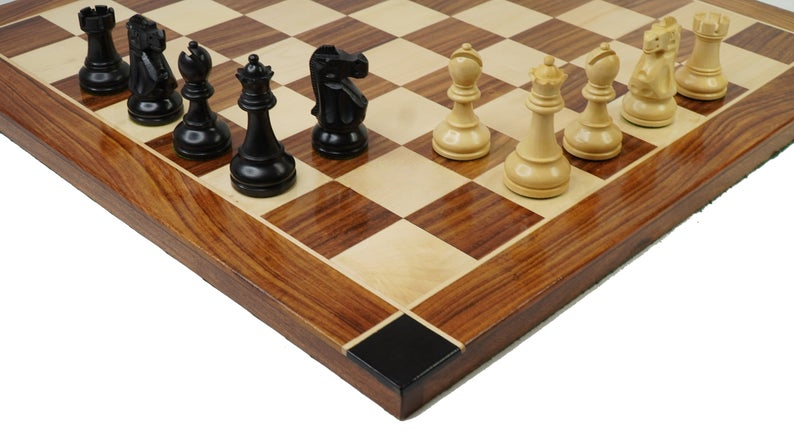 21” Professional Wooden Chess Set - Rosewood & Maplewood - My Chess Sets