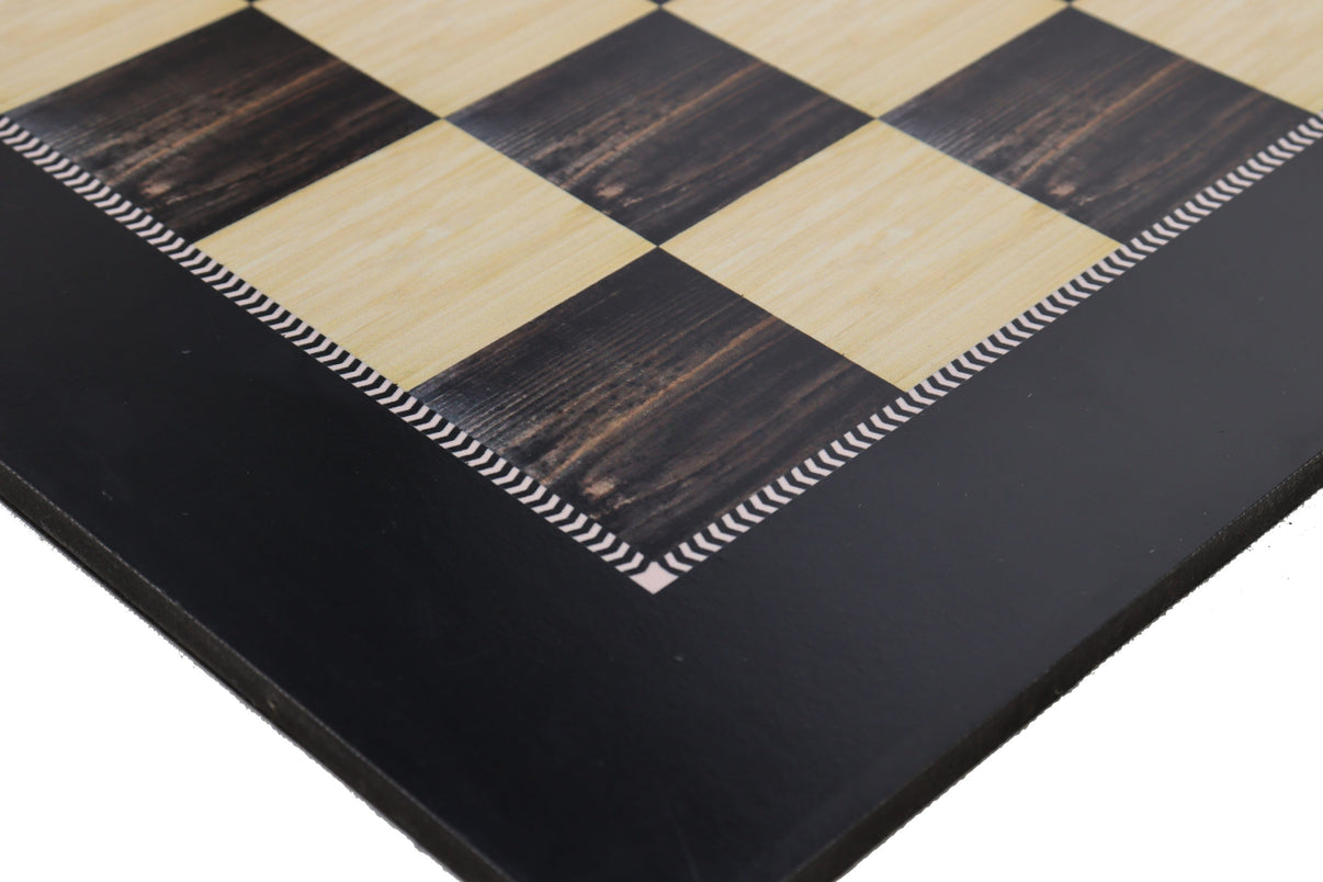 Emperor Series 4.25” Wooden Chess Pieces Set with 19” Wooden Laminated Chess Board My Chess Sets