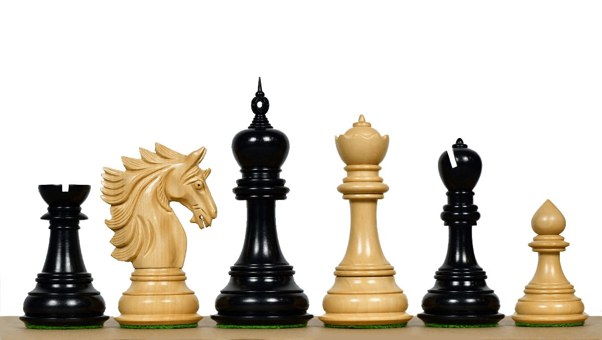 SHER-E-PUNJAB 4.6” King Luxury Triple Weighted Chess Set My Chess Sets