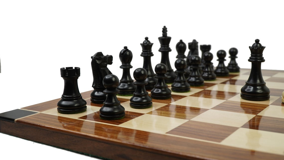 21” Professional Wooden Chess Set - Rosewood & Maplewood - My Chess Sets