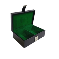 Genuine Leather Chess Box - Single partition belt design