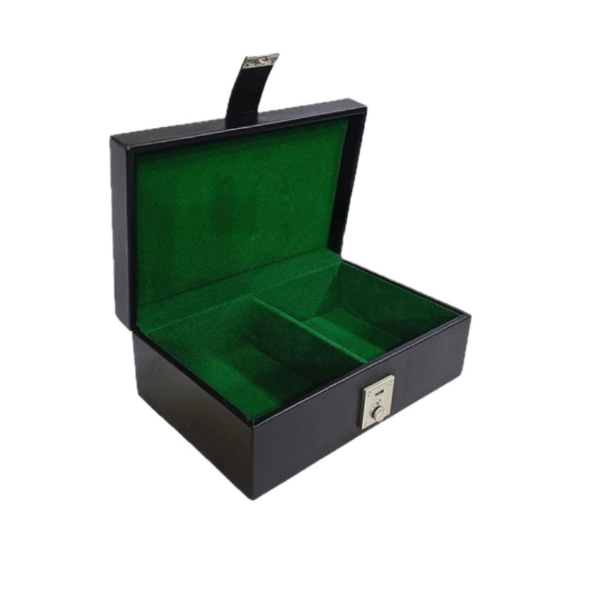 Genuine Leather Chess Box - Single partition belt design