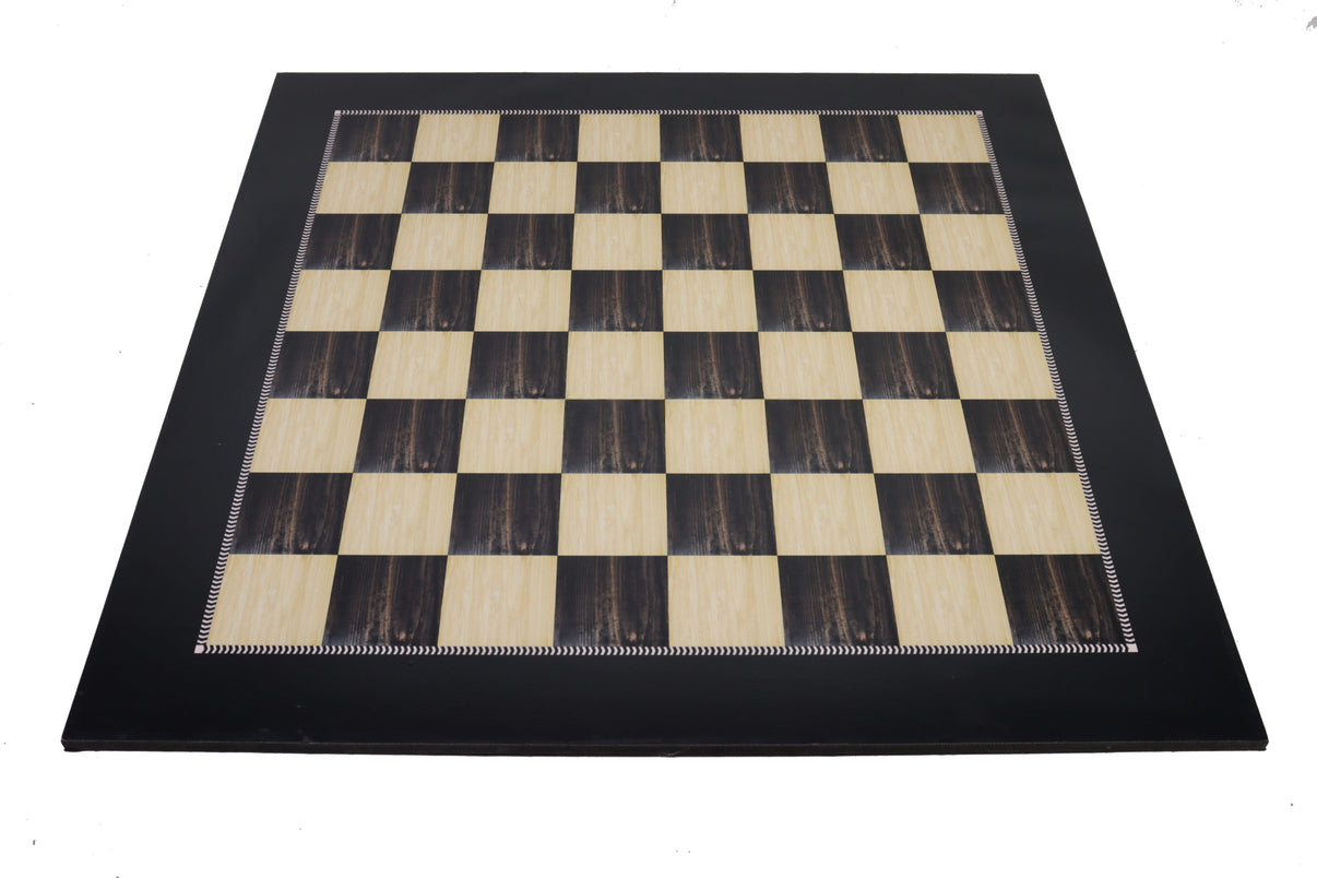Emperor Series 4.25” Wooden Chess Pieces Set with 19” Wooden Laminated Chess Board My Chess Sets
