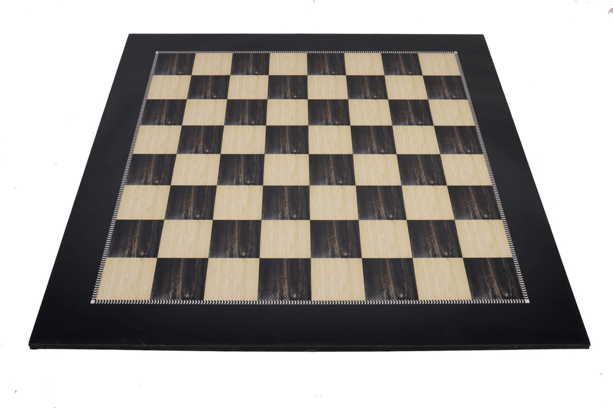 Emperor Series 4.25” Wooden Chess Pieces Set with 19” Wooden Laminated Chess Board My Chess Sets