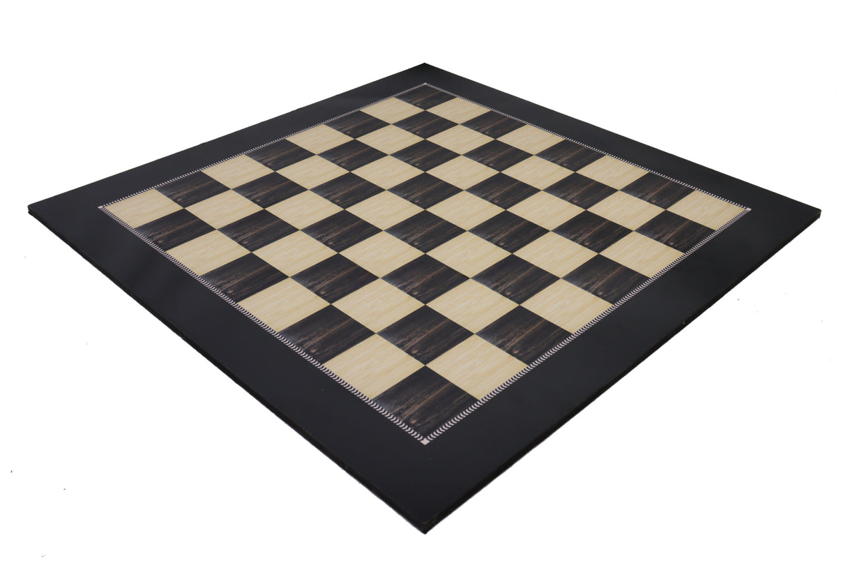 Emperor Series 4.25” Wooden Chess Pieces Set with 19” Wooden Laminated Chess Board My Chess Sets