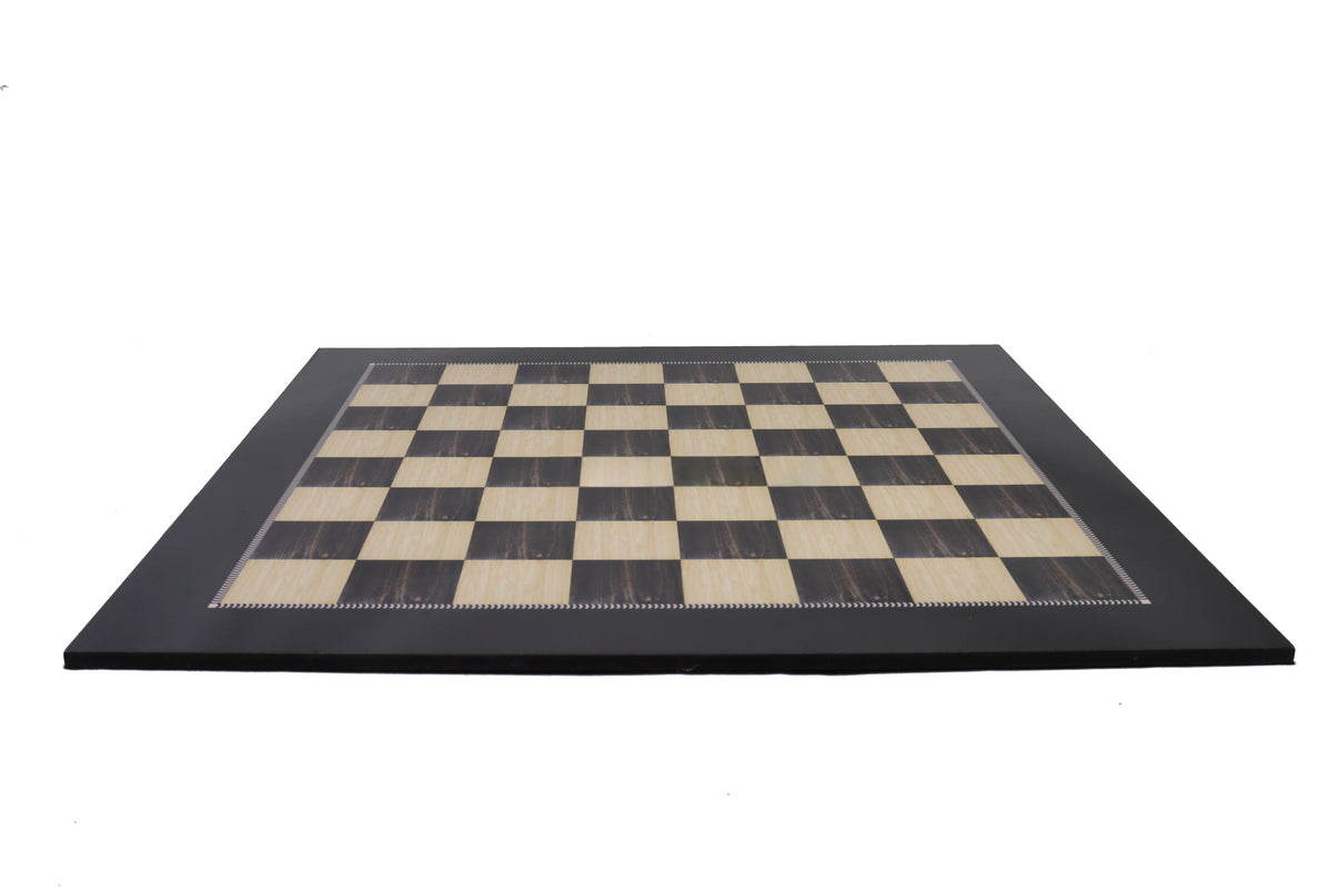 Emperor Series 4.25” Wooden Chess Pieces Set with 19” Wooden Laminated Chess Board My Chess Sets