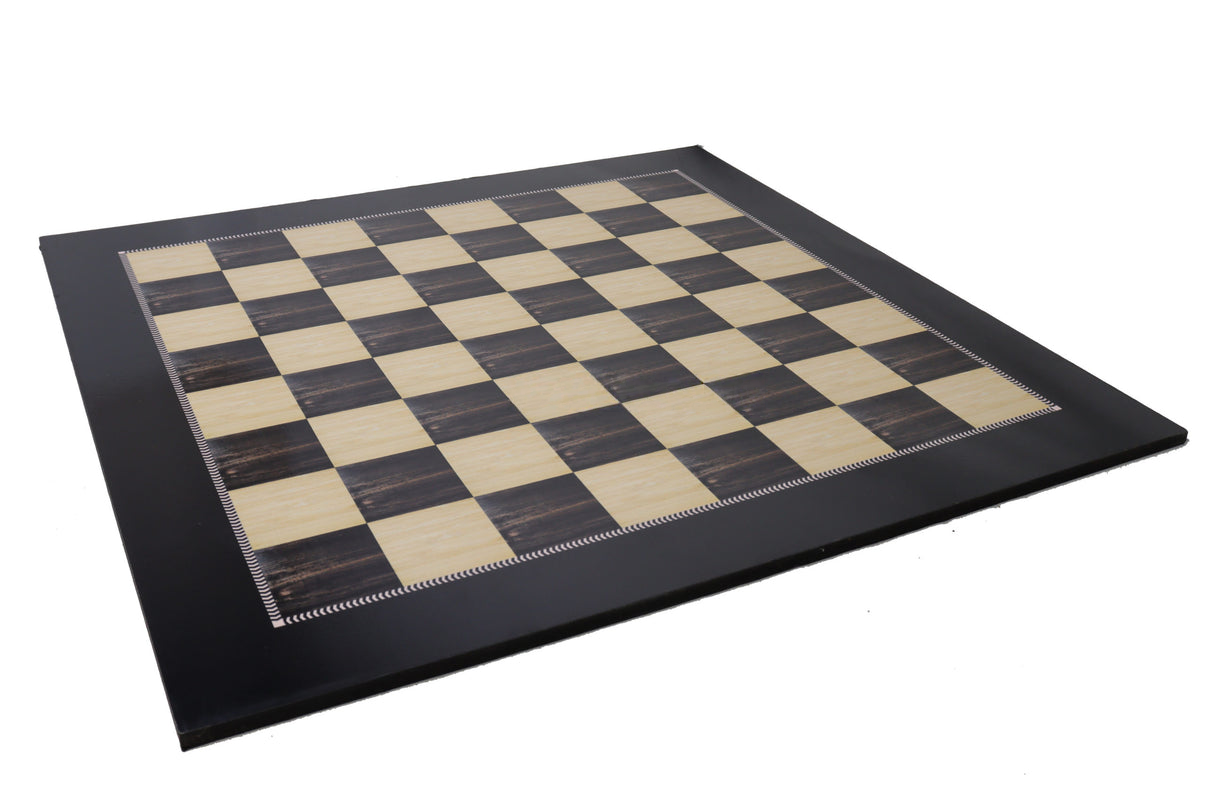 Emperor Series 4.25” Wooden Chess Pieces Set with 19” Wooden Laminated Chess Board My Chess Sets