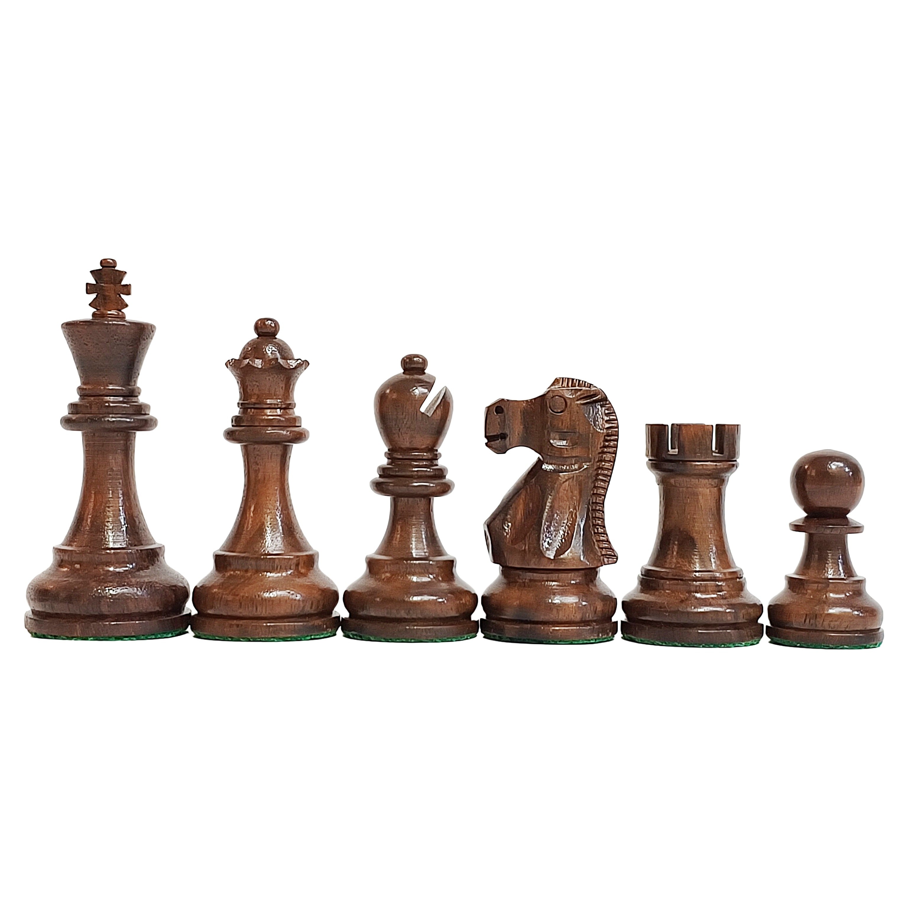 New French Design Staunton Chess Pieces My Chess Sets