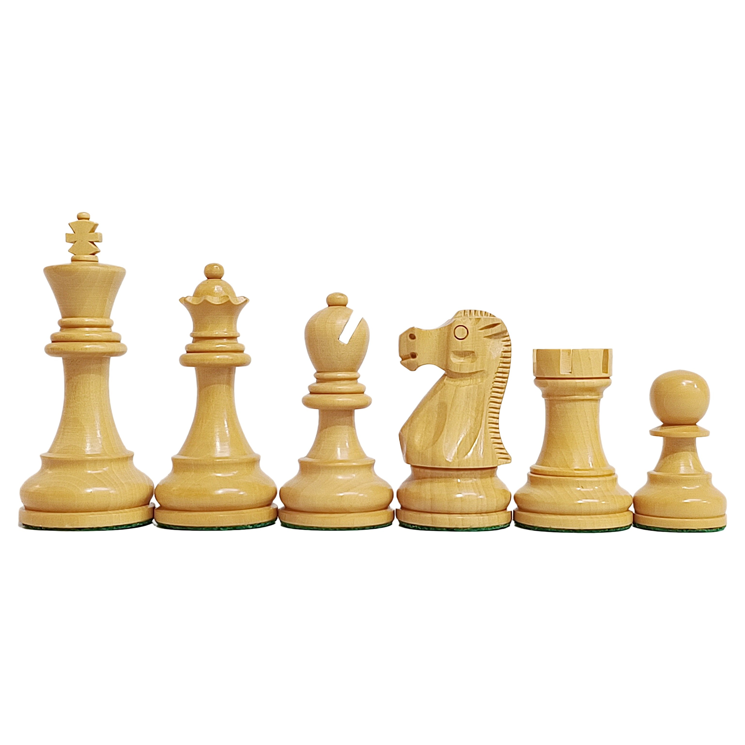 New French Design Staunton Chess Pieces My Chess Sets