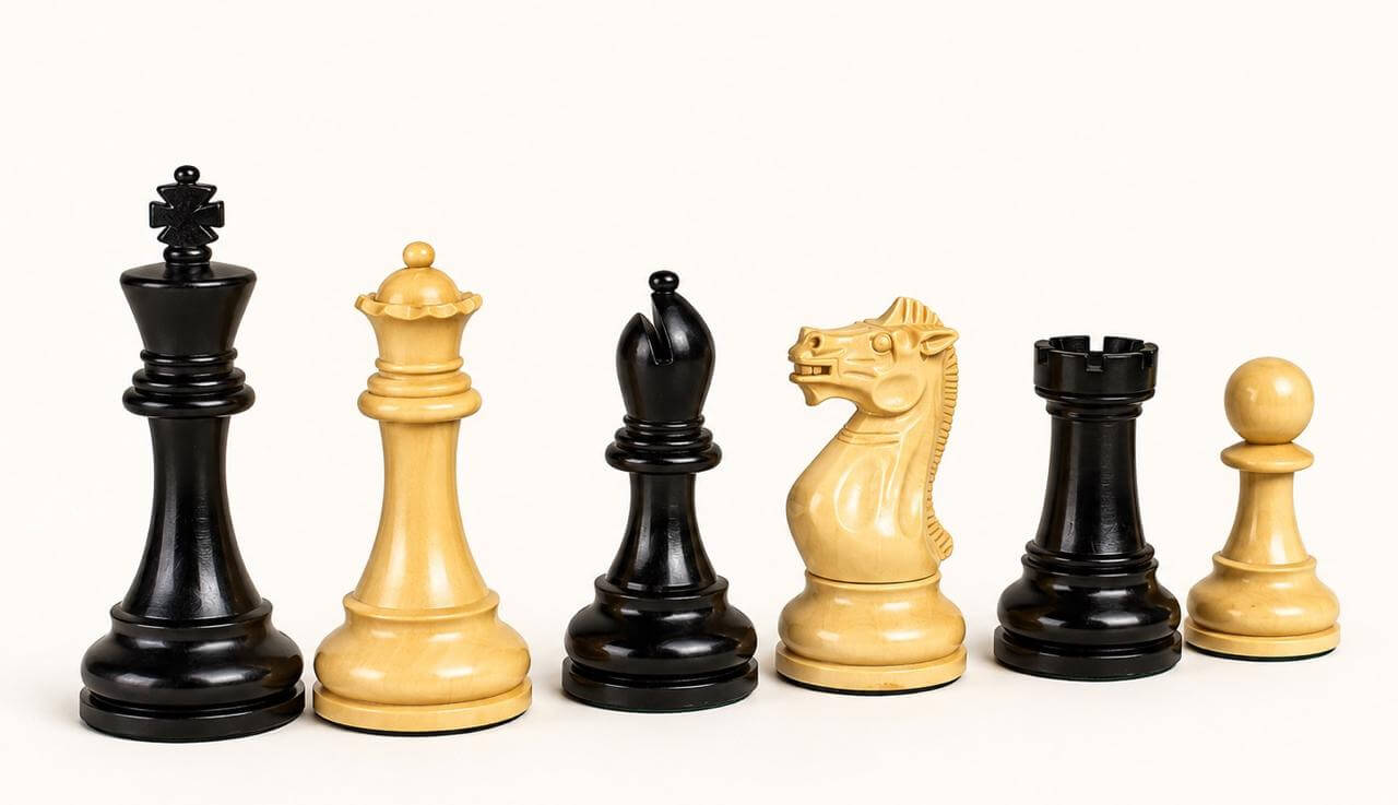 Luxury Staunton Wooden Chess Pieces My Chess Sets