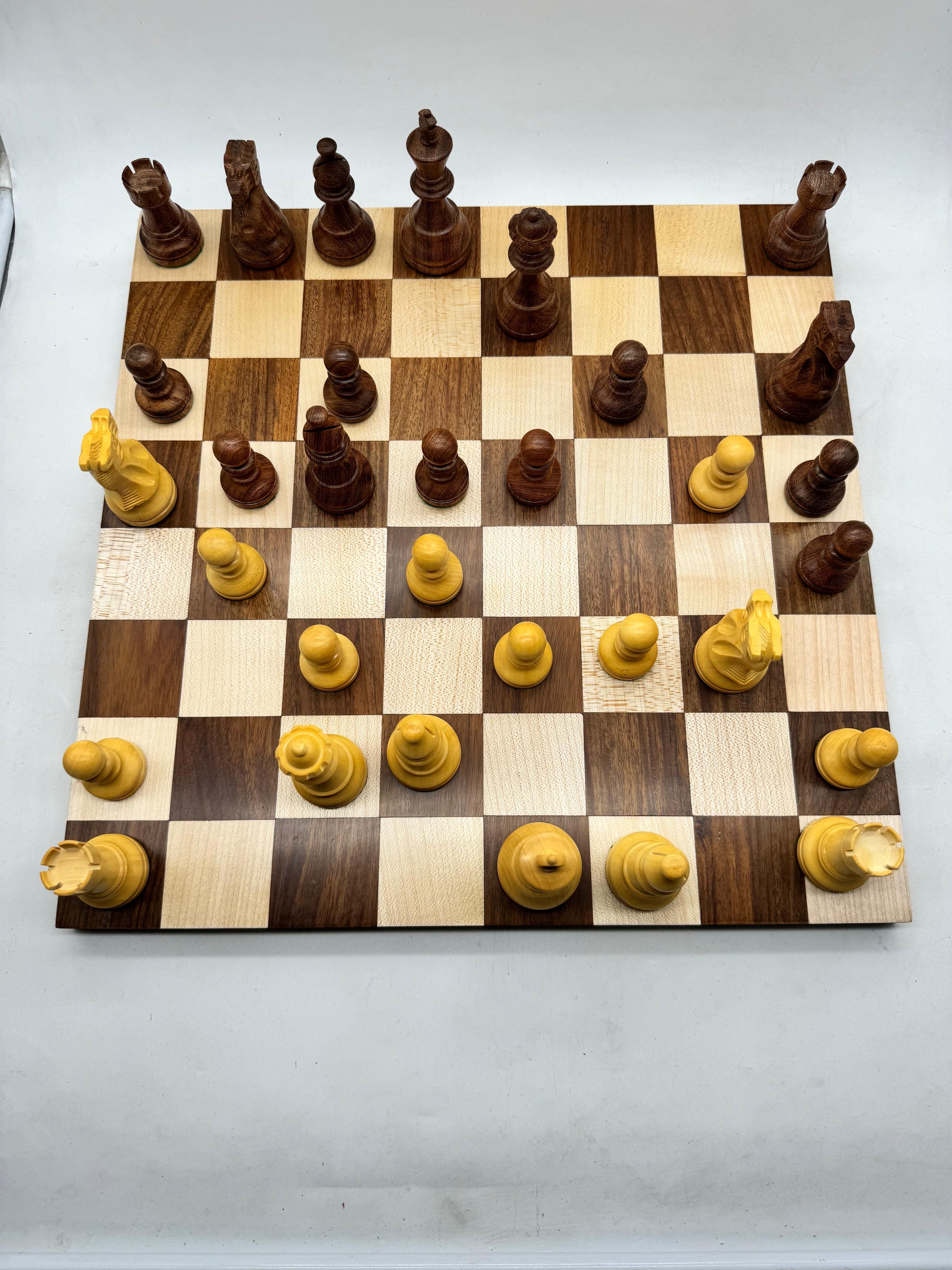 Hand Crafted Limited Edition Wooden Chess Set - My Chess Sets