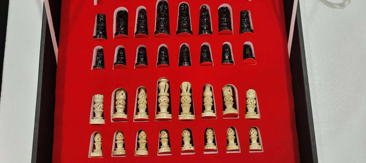 Antique Luxury Marble Chess Set - My Chess Sets