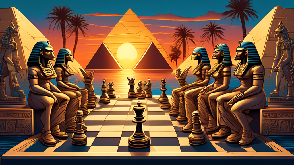 Unveiling the Charm: Egyptian-Themed Chess Pieces – My Chess Sets