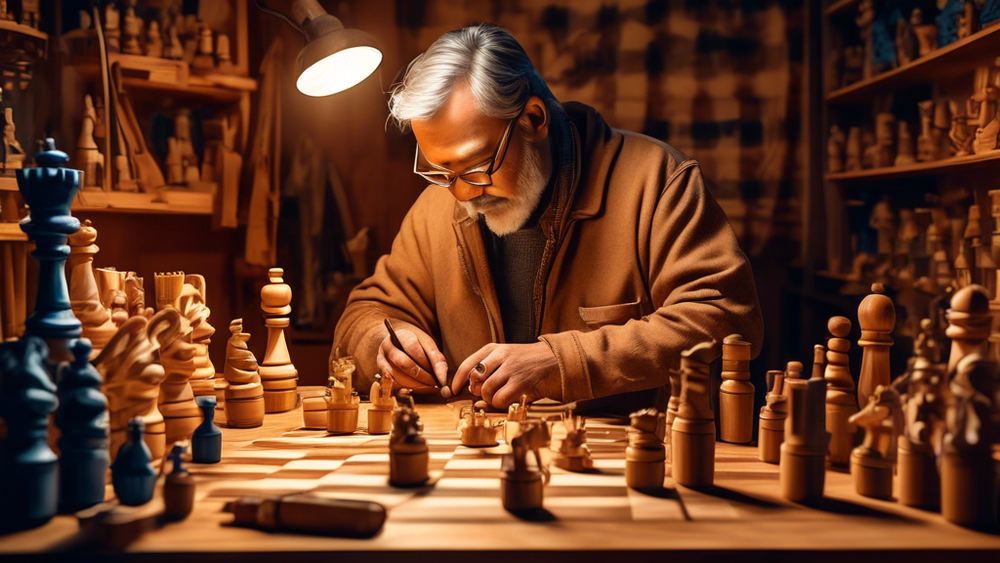 Crafting the Game: The Art of Handmade Chess Pieces