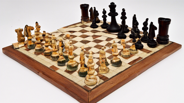 The Art of Craftsmanship: Handcrafted Vintage Chess Sets