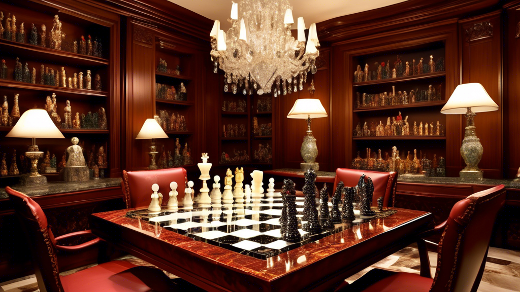 Elegance Redefined: Marble and Stone Chess Sets${shop-name}