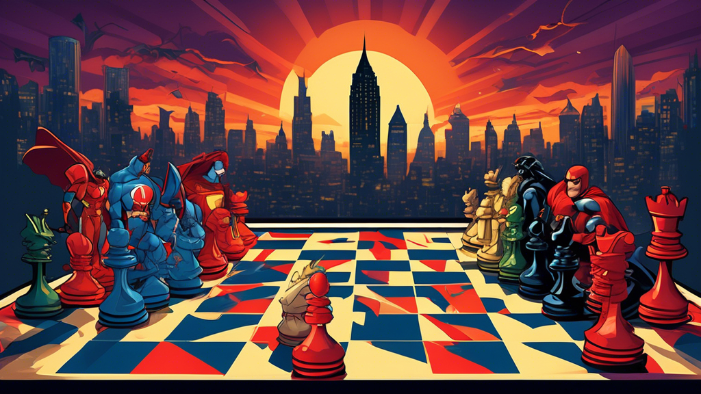 Unleash Your Inner Hero with Superhero Chess Sets!${shop-name}