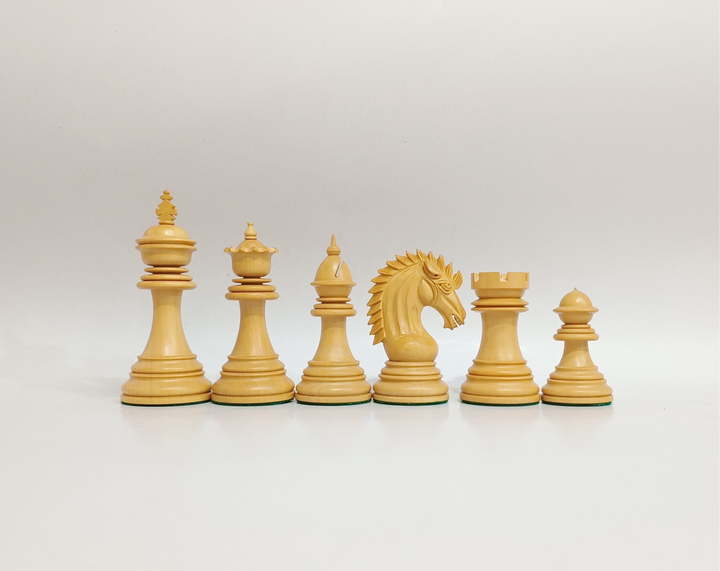 Luxury Staunton Chess Pieces - Ebony and Boxwood