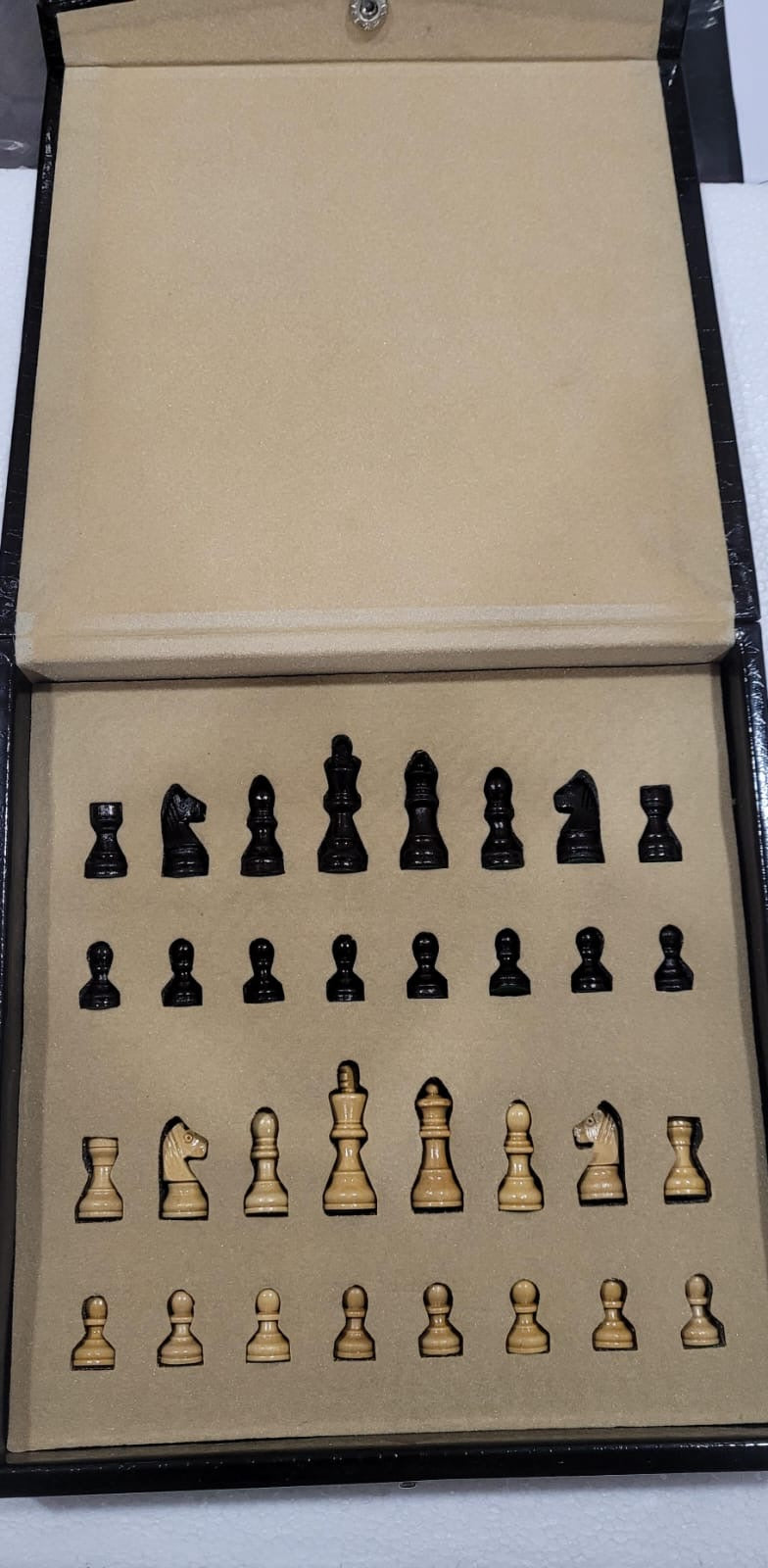 Leather Travel Chess Set