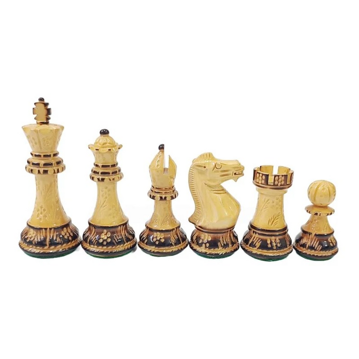 Hand Carved Luxury Staunton Chess Pieces