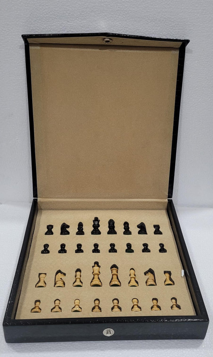 Leather Travel Chess Set