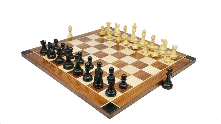21” Professional Wooden Chess Set - Rosewood & Maplewood