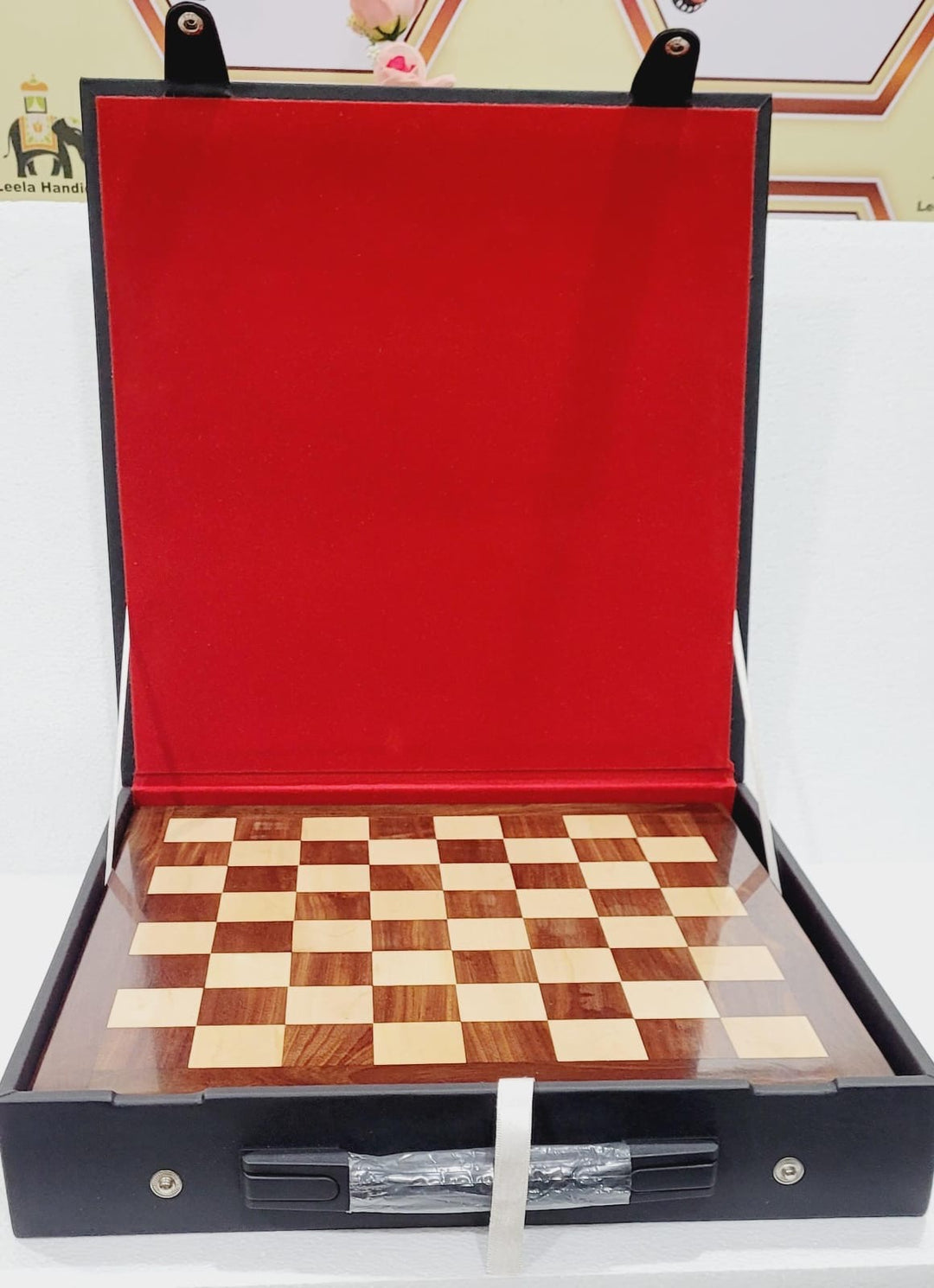 Limited Edition Anjan and Ebony Royal Chessmen Luxury Professional Chess Set