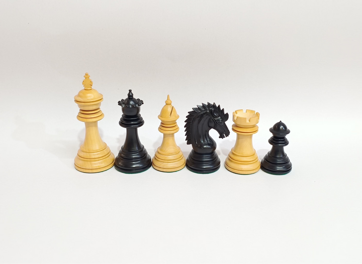 Luxury Staunton Chess Pieces - Ebony and Boxwood