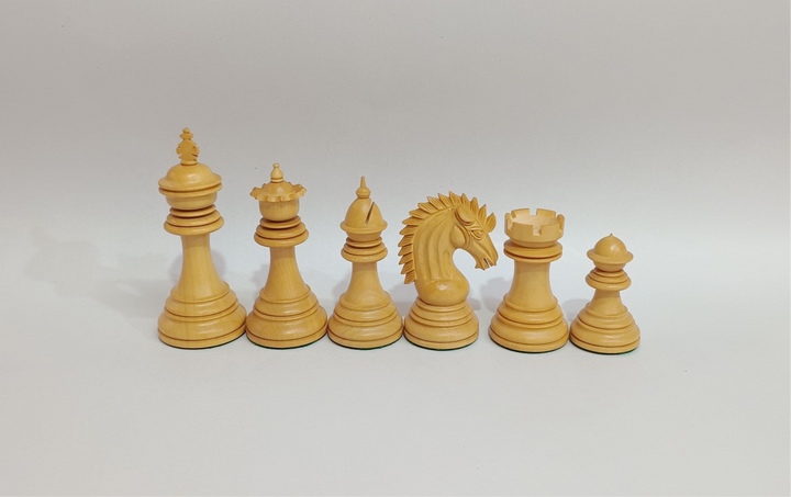 Luxury Staunton Chess Pieces - Ebony and Boxwood