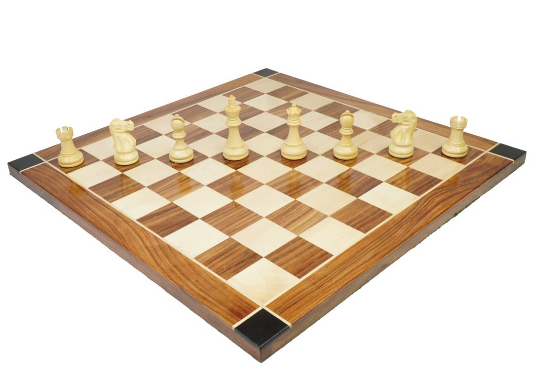 21” Professional Wooden Chess Set - Rosewood & Maplewood