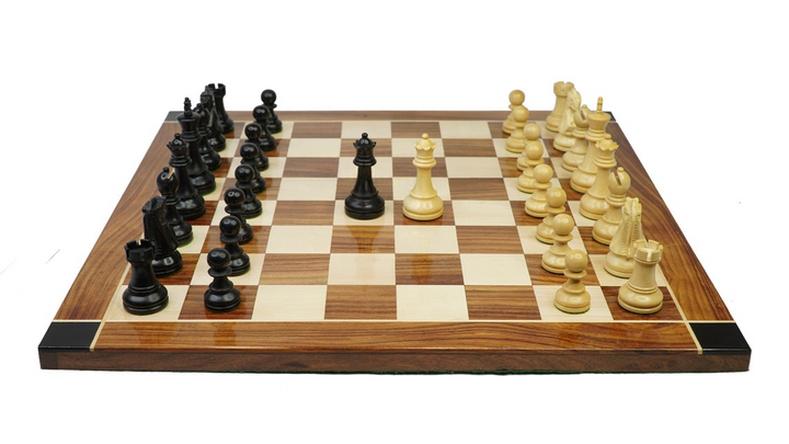 21” Professional Wooden Chess Set - Rosewood & Maplewood