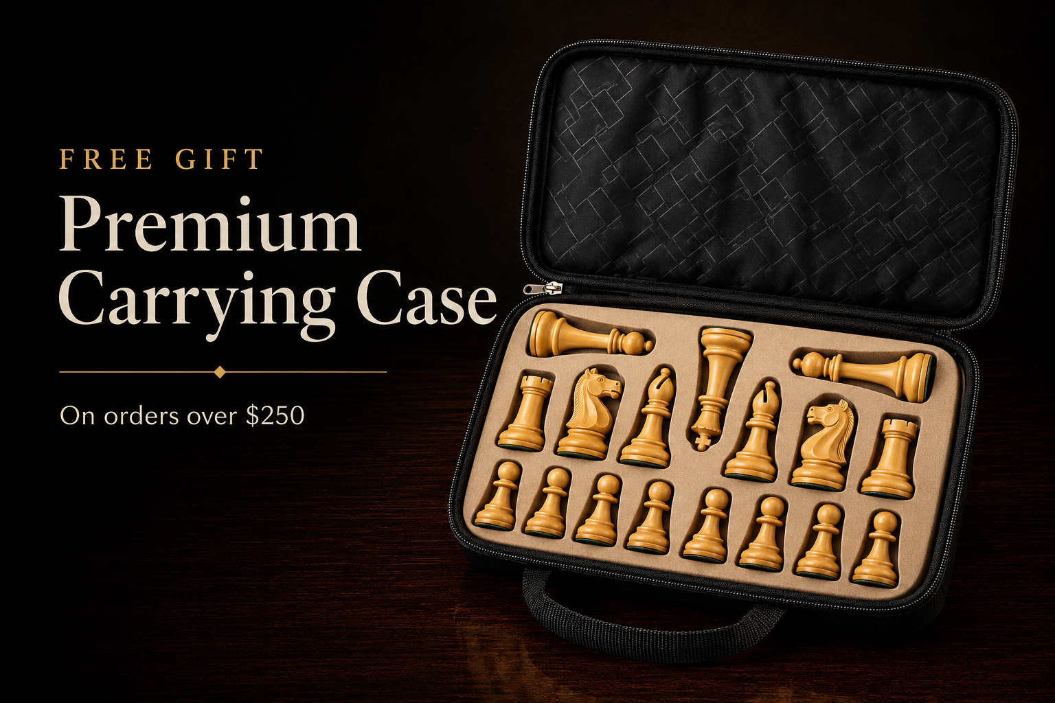 Chess Pieces Storage & Carrying Bag My Chess Sets