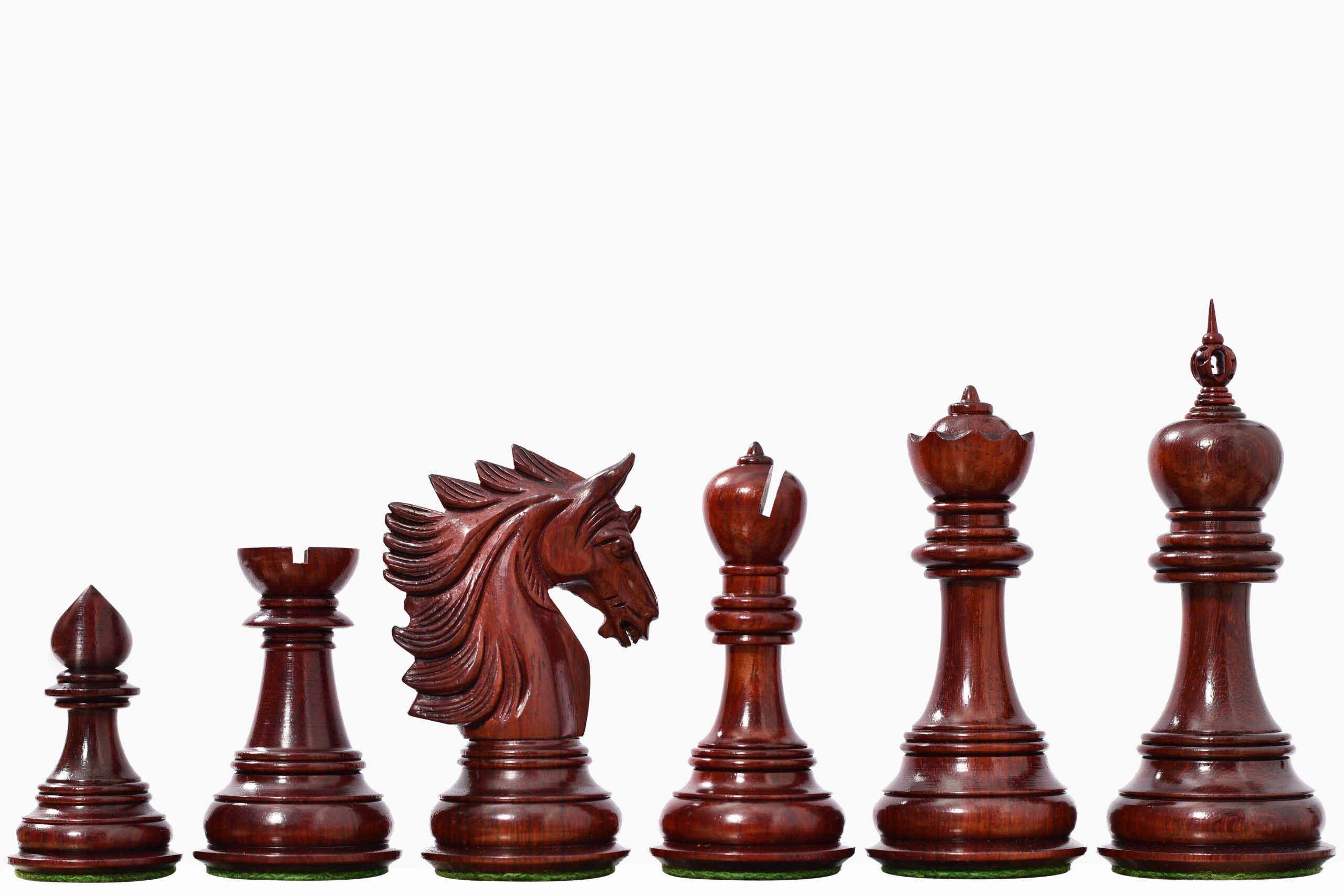 SHER-E-PUNJAB 4.6” King Luxury Triple Weighted Chess Set My Chess Sets