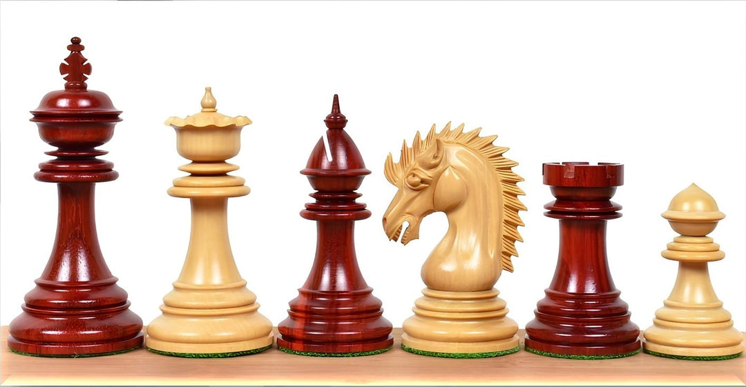 Bud Rosewood Luxury Staunton Chess Pieces