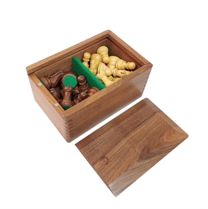 Acacia Wood Luxurious Chess Storage Box