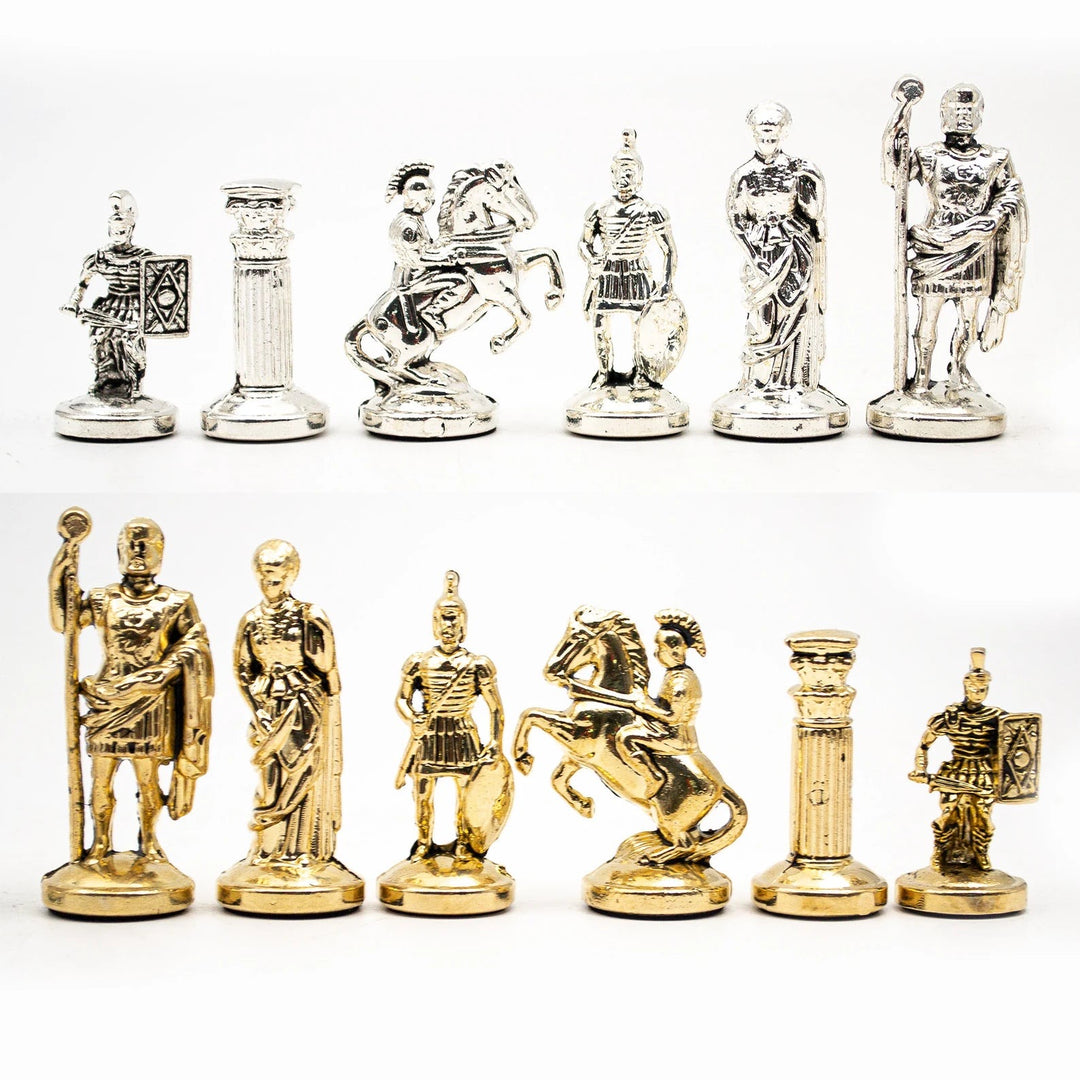 Roman Soldiers Themed Army Luxury Chess Set With Storage Units