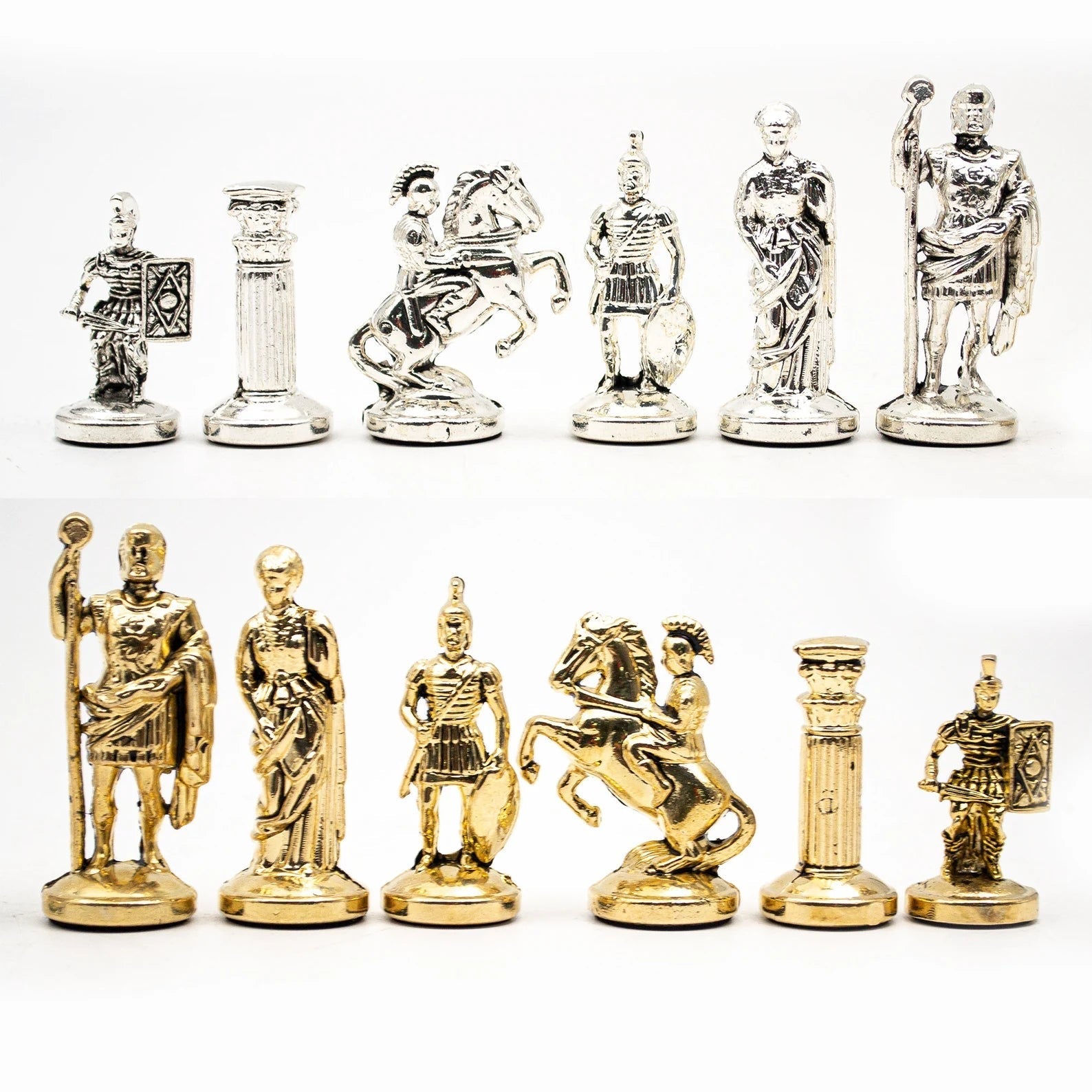Roman Soldiers Themed Army Luxury Chess Set With Storage Units My Chess Sets