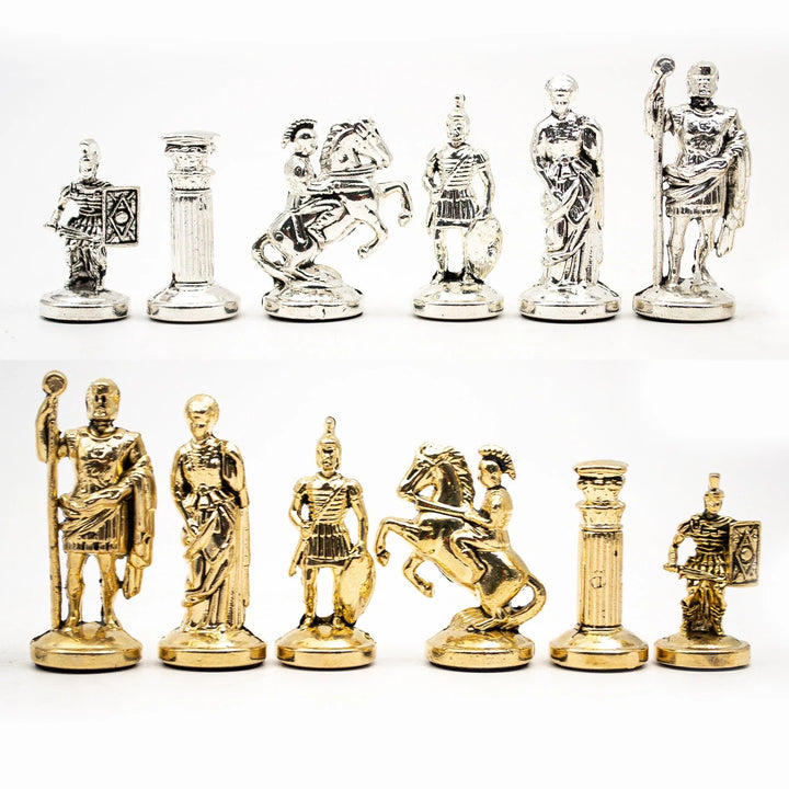 Roman Soldiers Themed Army Luxury Chess Set With Storage Units