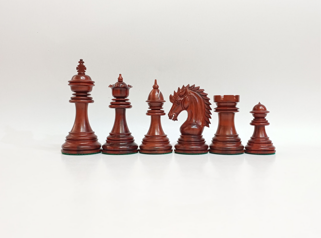 Bud Rosewood Luxury Staunton Chess Pieces