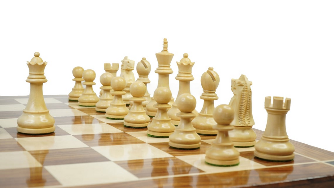 21” Professional Wooden Chess Set - Rosewood & Maplewood