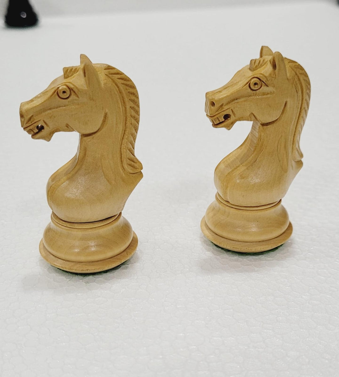 Limited Edition Anjan and Ebony Royal Chessmen Luxury Professional Chess Set