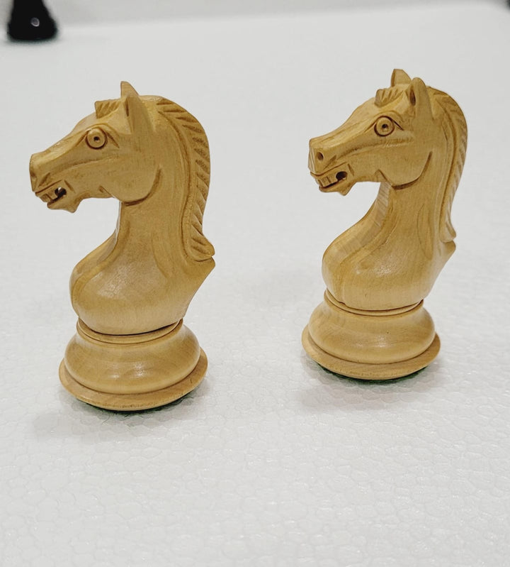 Limited Edition Anjan and Ebony Royal Chessmen Luxury Professional Chess Set