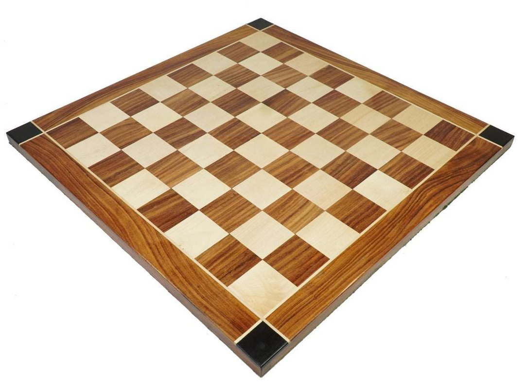 21” Professional Wooden Chess Set - Rosewood & Maplewood