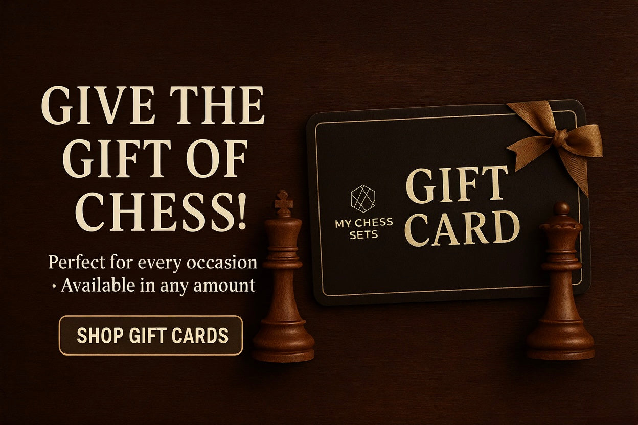 MY CHESS SETS GIFT CARD! My Chess Sets